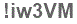 The text to enter in the texbox below is: !iw3VM