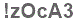 The text to enter in the texbox below is: !zOcA3