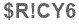 The text to enter in the texbox below is: $R!CY6