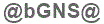 The text to enter in the texbox below is: @bGNS@
