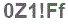 The text to enter in the texbox below is: 0Z1!Ff