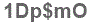 The text to enter in the texbox below is: 1Dp$mO