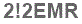 The text to enter in the texbox below is: 2!2EMR