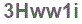The text to enter in the texbox below is: 3Hww1i