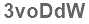 The text to enter in the texbox below is: 3voDdW
