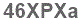 The text to enter in the texbox below is: 46XPXa