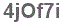 The text to enter in the texbox below is: 4jOf7i
