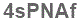 The text to enter in the texbox below is: 4sPNAf