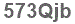 The text to enter in the texbox below is: 573Qjb