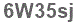 The text to enter in the texbox below is: 6W35sj