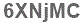 The text to enter in the texbox below is: 6XNjMC