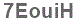 The text to enter in the texbox below is: 7EouiH