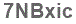 The text to enter in the texbox below is: 7NBxic