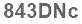 The text to enter in the texbox below is: 843DNc