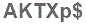 The text to enter in the texbox below is: AKTXp$