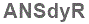 The text to enter in the texbox below is: ANSdyR