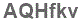 The text to enter in the texbox below is: AQHfkv
