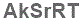 The text to enter in the texbox below is: AkSrRT