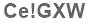 The text to enter in the texbox below is: Ce!GXW