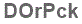 The text to enter in the texbox below is: DOrPck