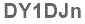 The text to enter in the texbox below is: DY1DJn