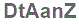 The text to enter in the texbox below is: DtAanZ