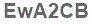 The text to enter in the texbox below is: EwA2CB