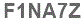 The text to enter in the texbox below is: F1NA7Z