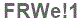 The text to enter in the texbox below is: FRWe!1