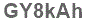 The text to enter in the texbox below is: GY8kAh