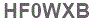 The text to enter in the texbox below is: HF0WXB
