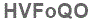 The text to enter in the texbox below is: HVFoQO