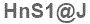 The text to enter in the texbox below is: HnS1@J