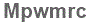 The text to enter in the texbox below is: Mpwmrc