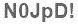 The text to enter in the texbox below is: N0JpD!