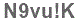 The text to enter in the texbox below is: N9vu!K