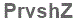 The text to enter in the texbox below is: PrvshZ
