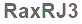 The text to enter in the texbox below is: RaxRJ3