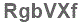 The text to enter in the texbox below is: RgbVXf