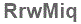 The text to enter in the texbox below is: RrwMiq