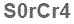 The text to enter in the texbox below is: S0rCr4