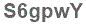 The text to enter in the texbox below is: S6gpwY