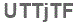 The text to enter in the texbox below is: UTTjTF