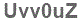 The text to enter in the texbox below is: Uvv0uZ