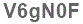The text to enter in the texbox below is: V6gN0F