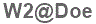 The text to enter in the texbox below is: W2@Doe