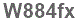The text to enter in the texbox below is: W884fx
