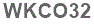 The text to enter in the texbox below is: WKCO32