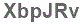 The text to enter in the texbox below is: XbpJRv