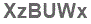The text to enter in the texbox below is: XzBUWx
